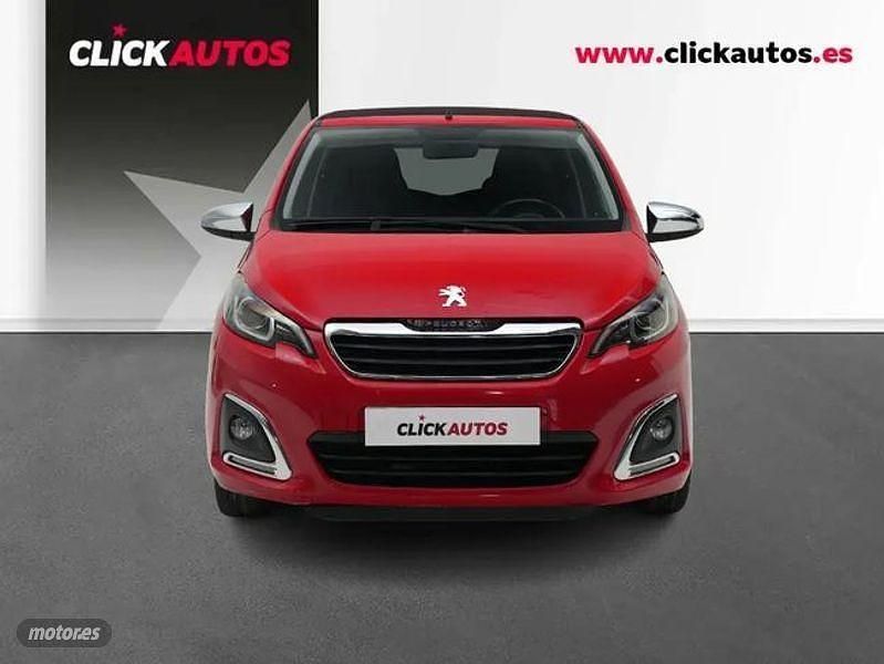 Usado Peugeot 108 Allure 72 CV (52 kW) 2021 Rojo Descapotable