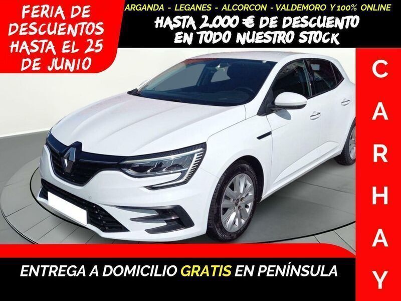 Usado Renault Mégane IV Business 116 CV (85 kW) 2021 Blanco Berlina