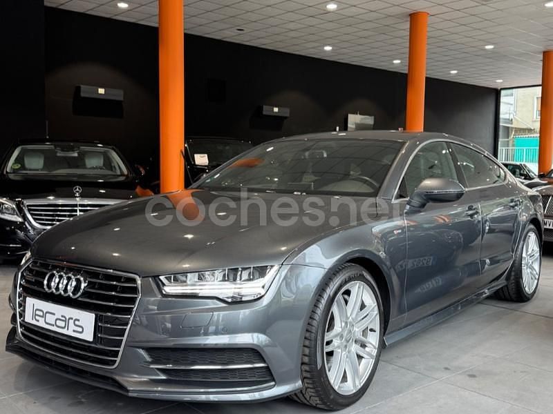 Usado Audi A7 Sportback S-Line 320 CV (235 kW) 2015 Gris / plata Utilitario