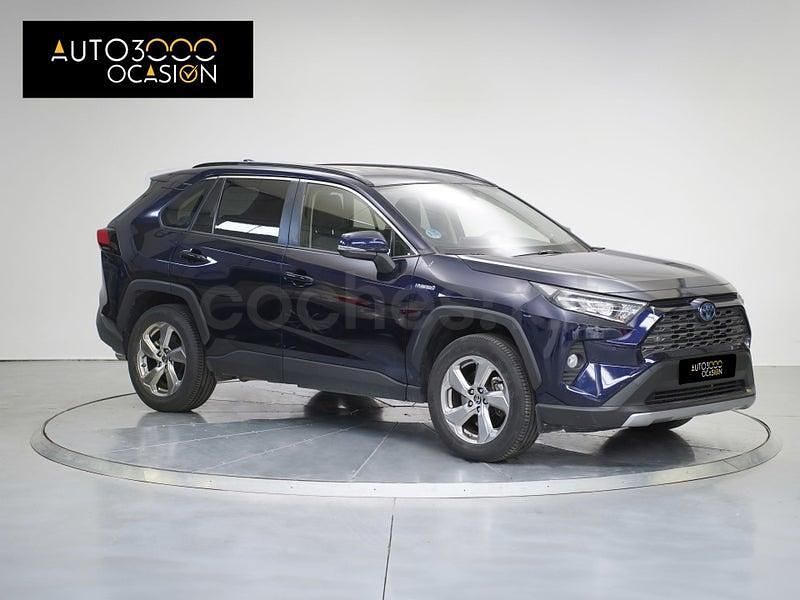 Usado Toyota RAV4 Hybrid Luxury 218 CV (160 kW) 2021 Azul SUV
