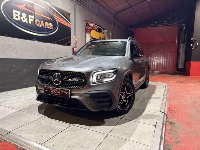Usado Mercedes GLB200 150 CV (110 kW) 2021 Gris SUV