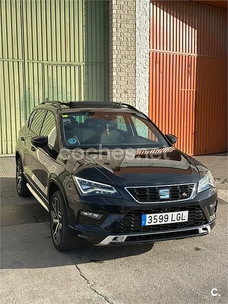 Usado Seat Ateca FR 150 CV (110 kW) 2020 Negro SUV