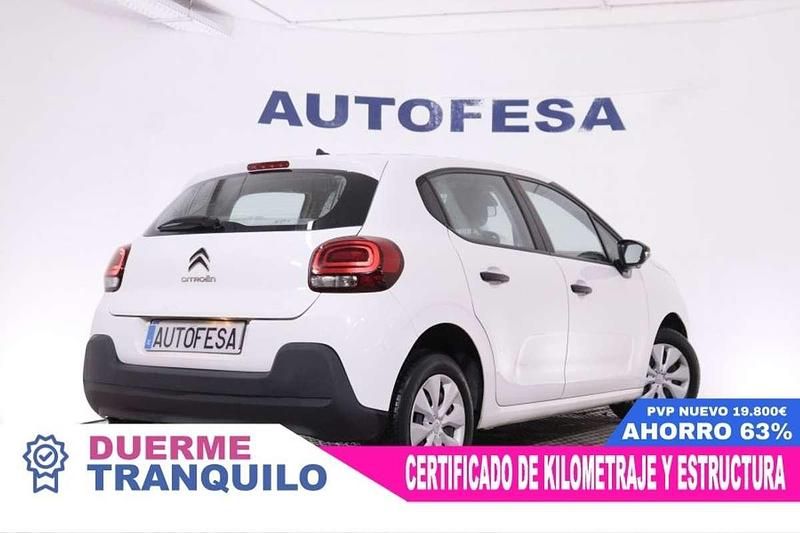 Usado Citroën C3 101 CV (74 kW) 2019 Blanco Utilitario