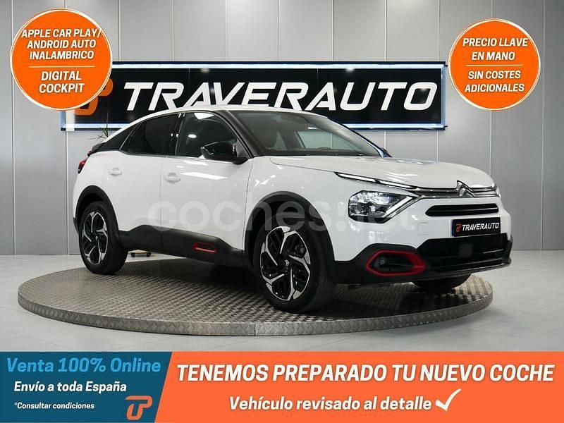Blanco Usado 2023 Citroën C4 Feel Berlina | 16.600 € (Precio justo) - Imagen 1/4
