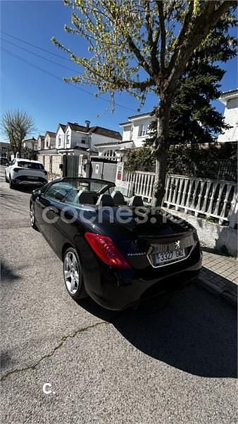 Usado Peugeot 308 CC Sport 156 CV (114 kW) 2009 Negro Descapotable
