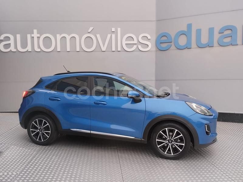 Azul Usado 2020 Ford Puma Titanium SUV | 15.500 € (Precio justo) - Imagen 1/4