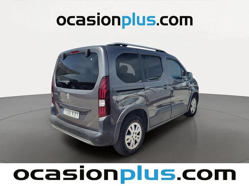 Usado Peugeot Rifter Allure 110 CV (80 kW) 2019 Gris Monovolumen