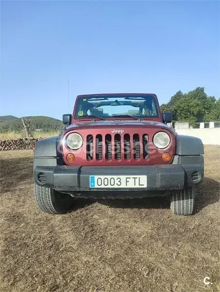 Usado Jeep Wrangler Sport 177 CV (130 kW) 2007 Granate SUV