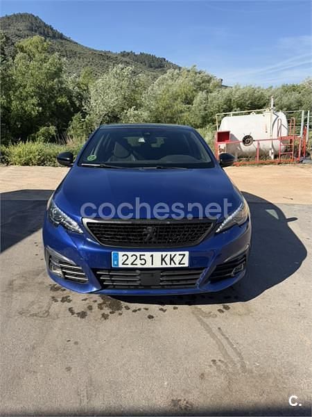 Usado Peugeot 308 GT-line 130 CV (95 kW) 2018 Azul Berlina