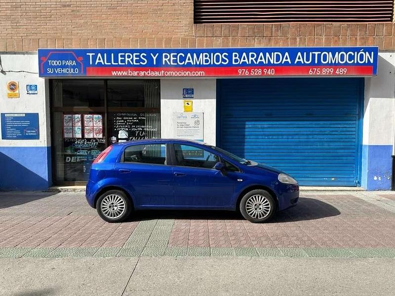 Käytetty Fiat Punto Dynamic 95 HP (69 kW) 2006 Sininen Viistoperä