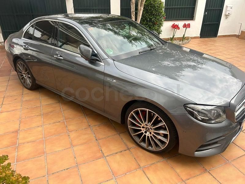 Usado Mercedes E450 367 CV (269 kW) 2019 Gris / plata Berlina
