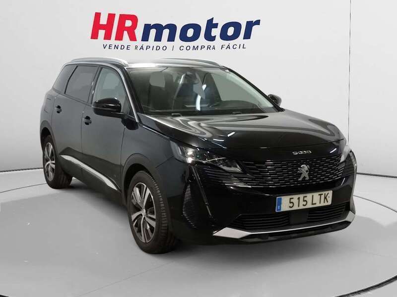 Negro Usado 2021 Peugeot 5008 Allure Monovolumen | 22.340 € (Precio justo) - Imagen 1/1