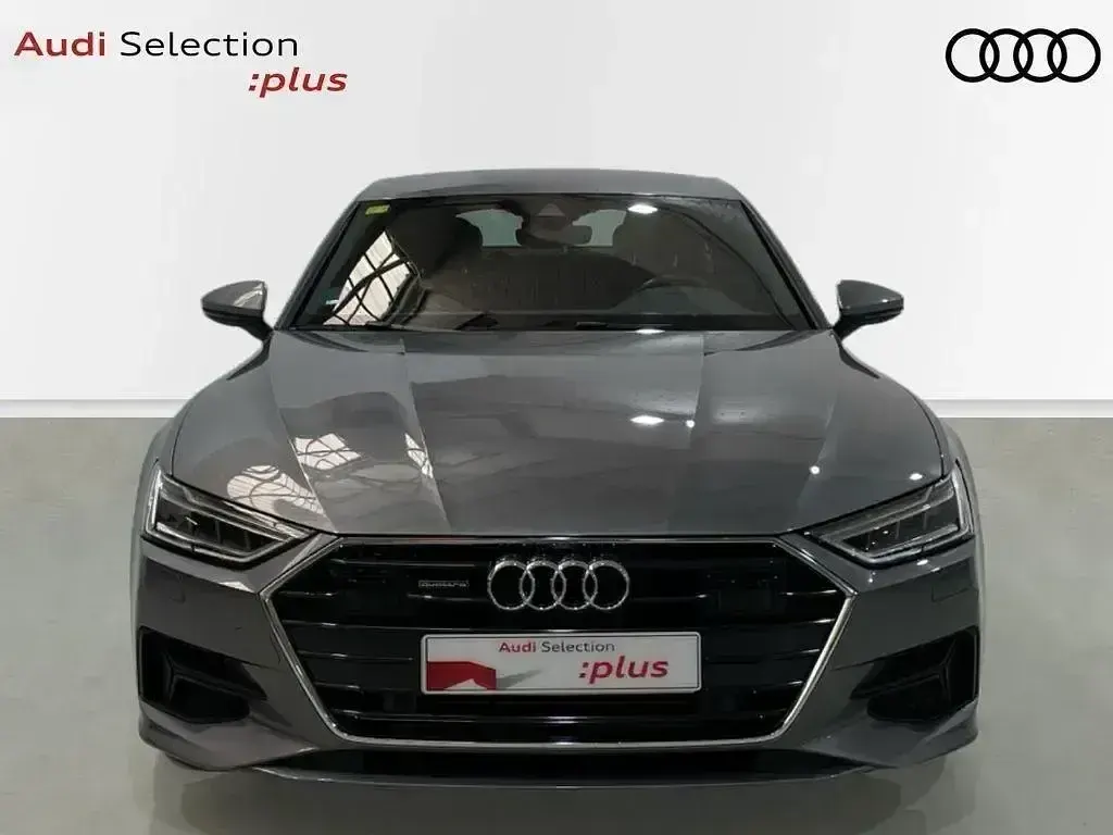 Usado Audi A7 286 CV (210 kW) 2018 Gris Berlina