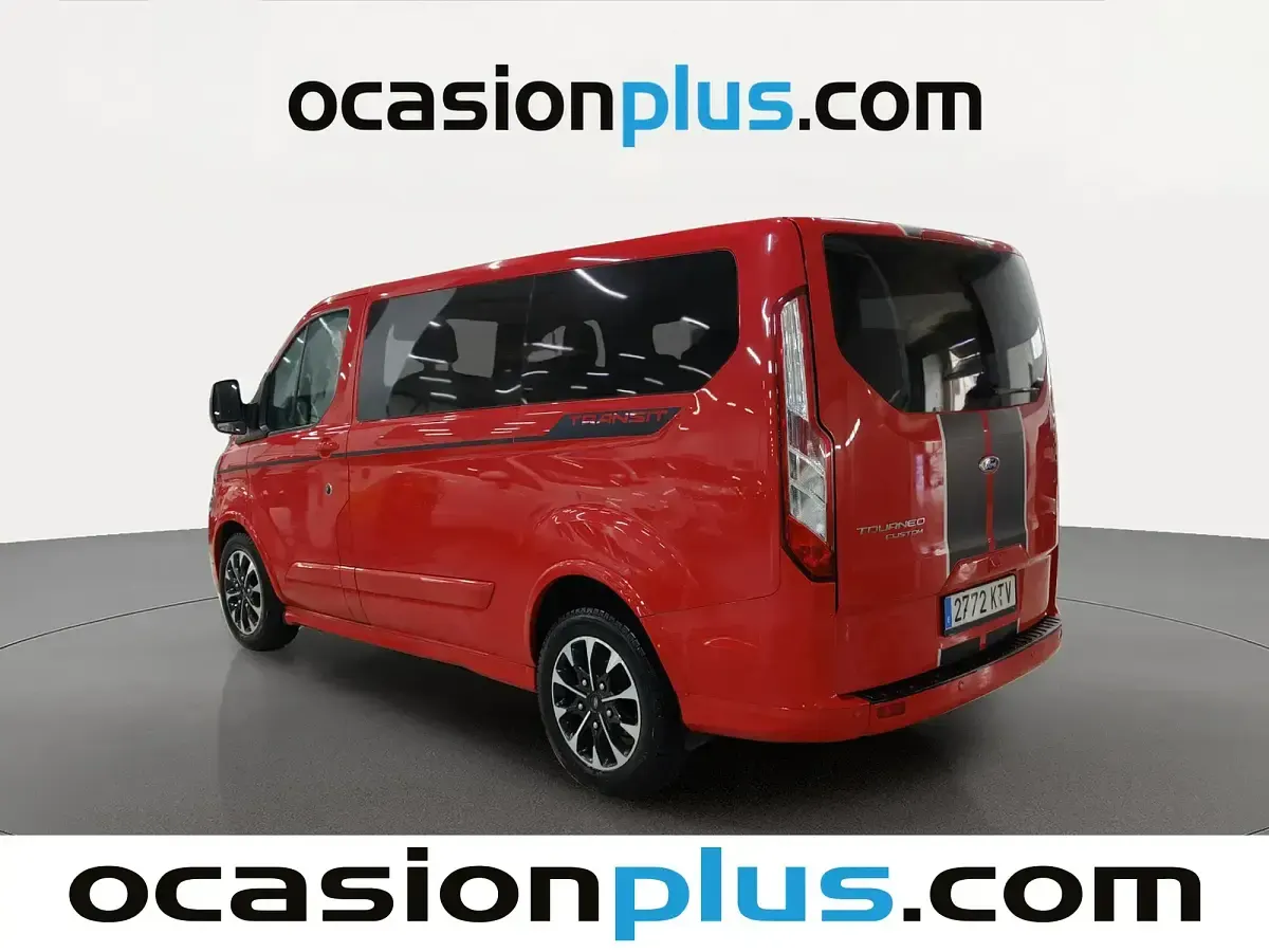 Usado Ford Transit Custom Sport 170 CV (125 kW) 2019 Rojo Familiar