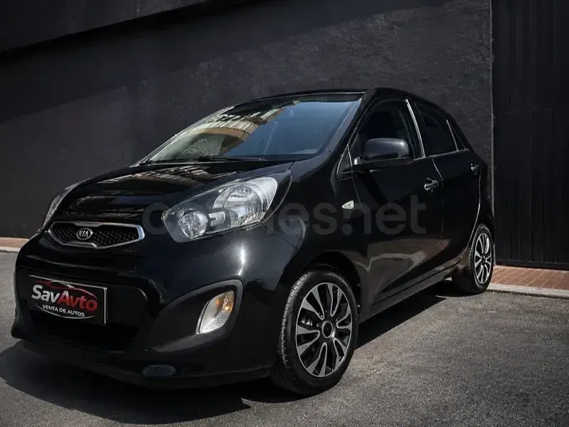 Usado Kia Picanto 69 CV (50 kW) 2015 Negro Utilitario