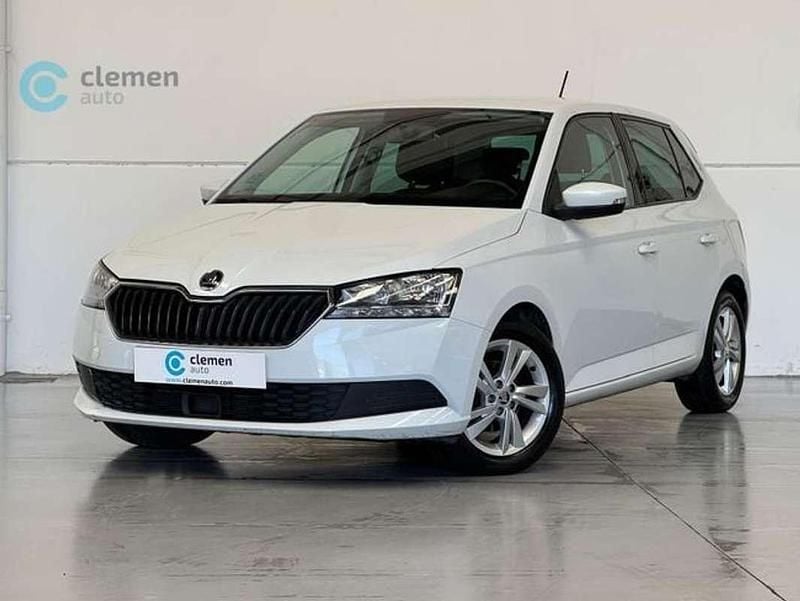 Brugt Skoda Fabia Ambition 95 HK (69 kW) 2021 Hvid Sedan