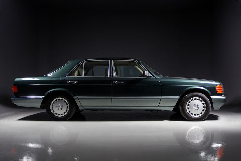 Usado Mercedes 420 SE 230 CV (169 kW) 1989 Verde