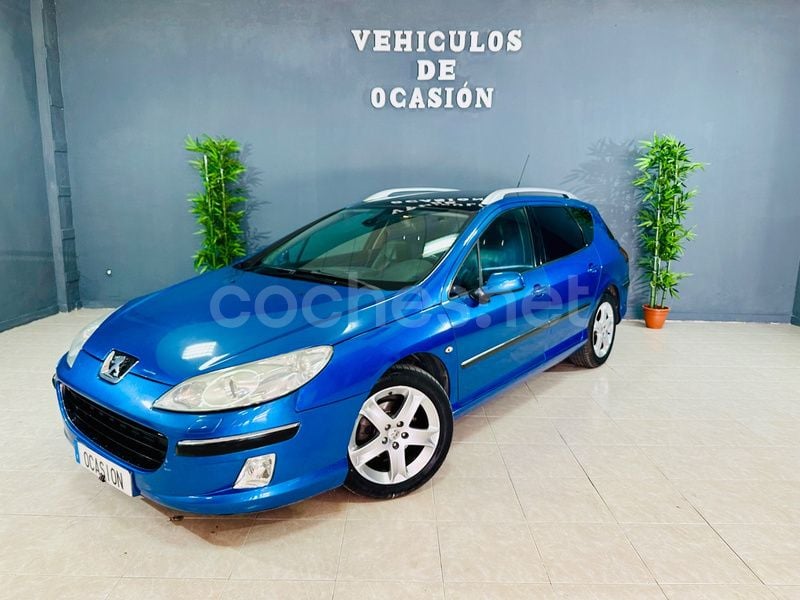 Azul Usado 2006 Peugeot 407 Sport Familiar | 3499 € (Precio justo) - Imagen 1/4
