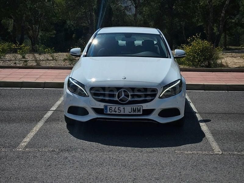 Usado Mercedes C220 170 CV (125 kW) 2016 Blanco Berlina