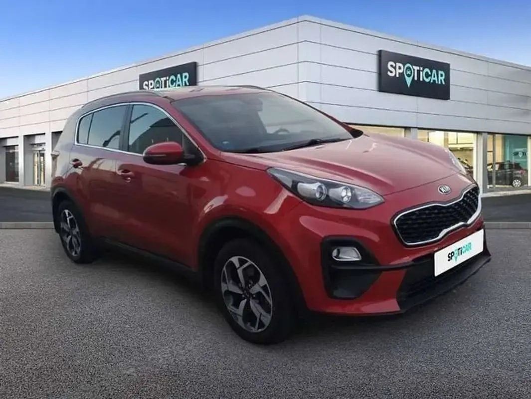 Usado Kia Sportage 136 CV (100 kW) 2021 Rojo SUV