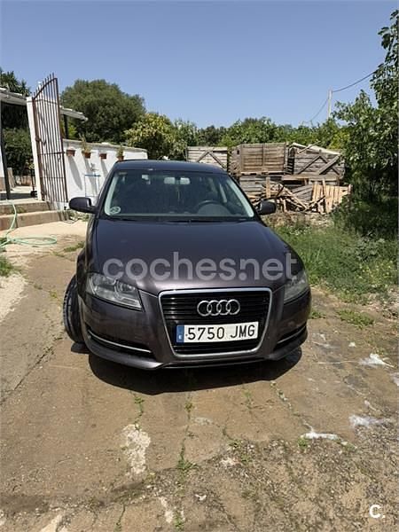 Usado Audi A3 Attraction 105 CV (77 kW) 2011 Negro Utilitario