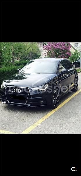 Negro Usado 2014 Audi A1 Sportback Ambition Utilitario | 8900 € (Super precio) - Imagen 1/2