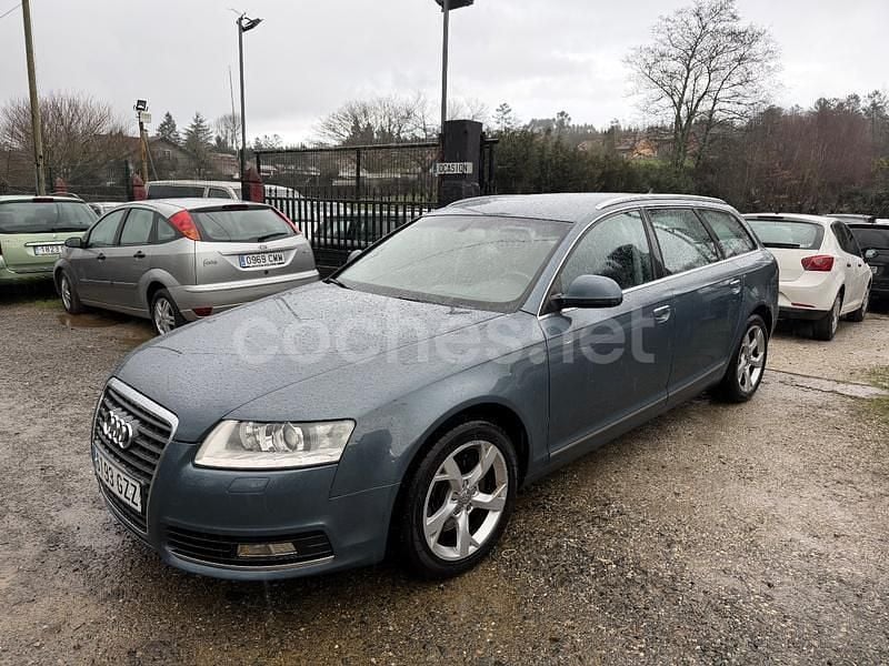 Usado Audi A6 170 CV (125 kW) 2010 Azul Familiar