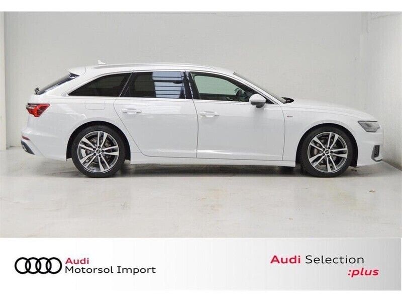 Usado Audi A6 S-Line 204 CV (150 kW) 2022 Blanco glaciar Familiar