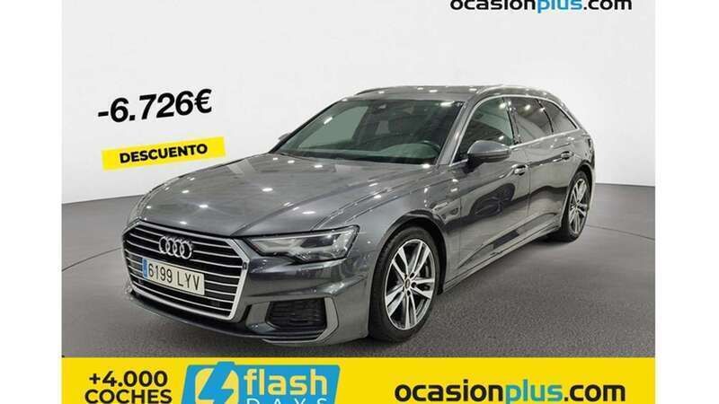 Gris Usado 2022 Audi A6 S-Line Familiar | 34.991 € (Super precio) - Imagen 1/4
