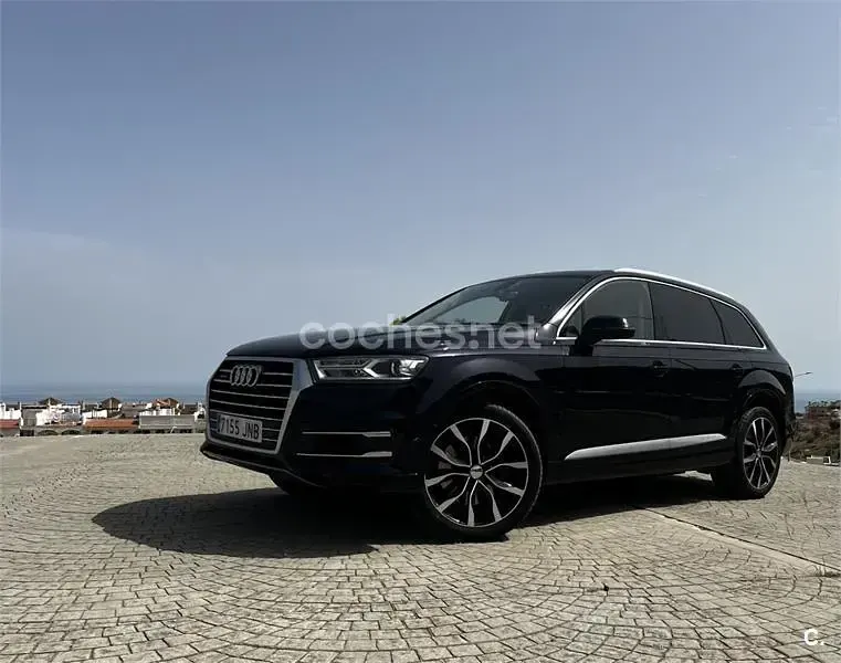 Usado Audi Q7 Design 272 CV (200 kW) 2016 Azul SUV