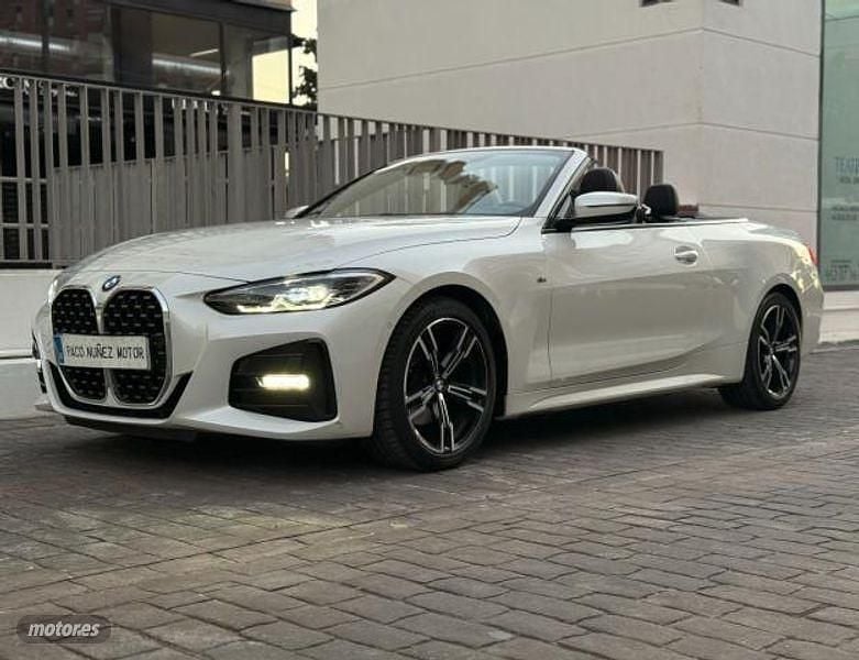 Blanco Usado 2022 BMW 420 Comfort Edition Descapotable | 38.900 € (Precio justo) - Imagen 1/4