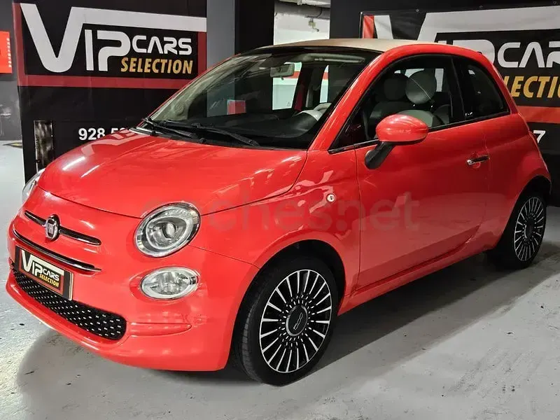 Usado Fiat 500C S 105 CV (77 kW) 2018 Rojo Descapotable