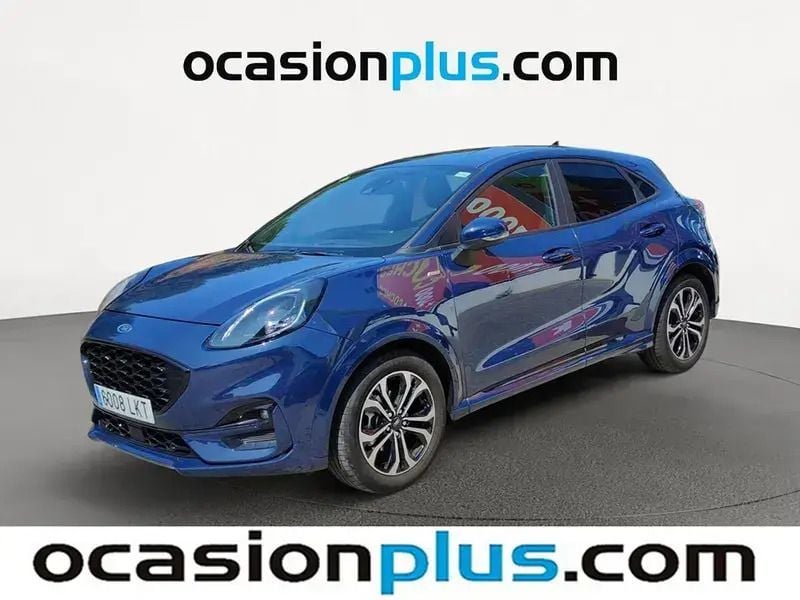 Azul Usado 2020 Ford Puma ST-Line SUV | 17.182 € (Precio justo) - Imagen 1/4