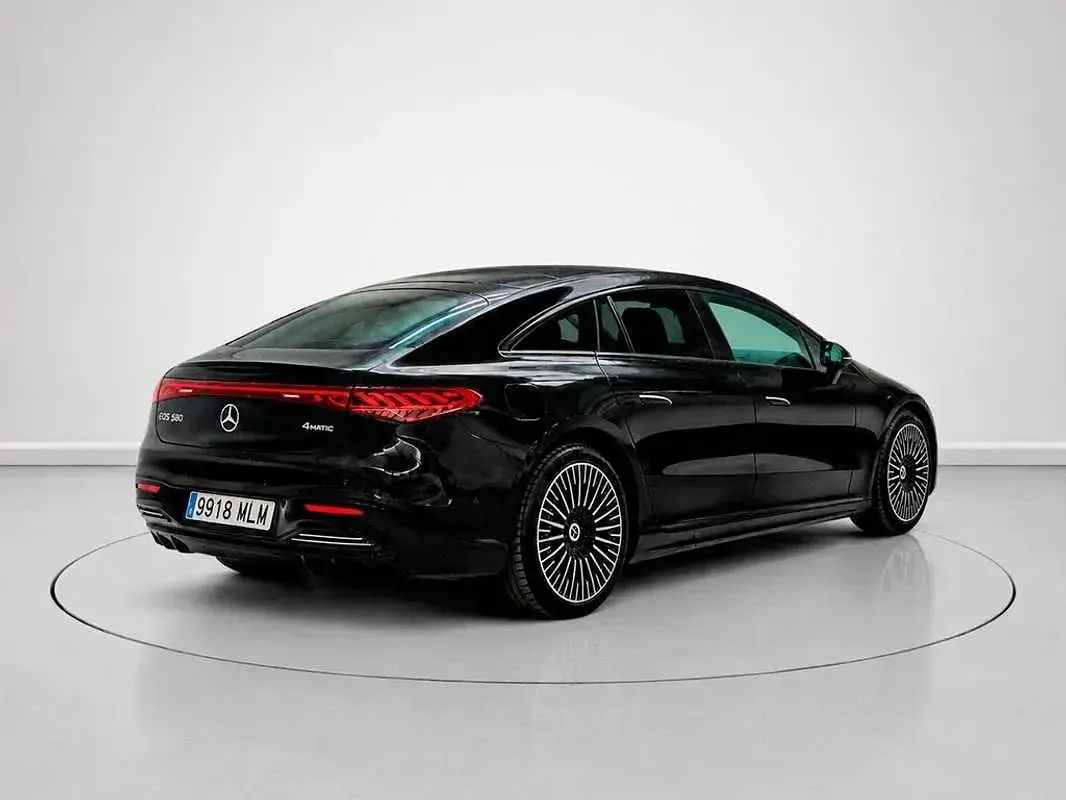 Usado Mercedes EQS580 400 kW (544 CV) 2023 Gris Berlina