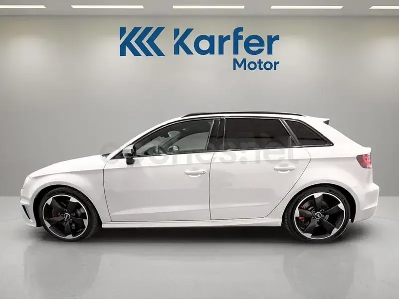 Usado Audi S3 300 CV (220 kW) 2014 Blanco Berlina