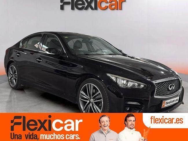 Usado Infiniti Q50 170 CV (125 kW) 2016 Negro Berlina