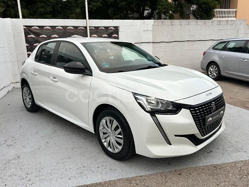 Usado Peugeot 208 Active 100 CV (73 kW) 2022 Blanco Utilitario