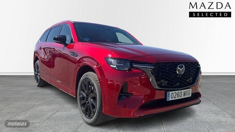 Rojo Usado 2024 Mazda CX-80 Homura-Line SUV | 53.487 € (Super precio) - Imagen 1/4