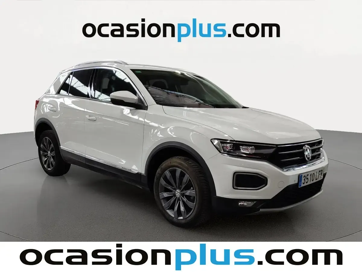 Usado VW T-Roc Sportline 150 CV (110 kW) 2020 Blanco SUV