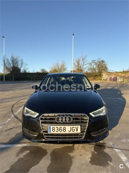 Negro Usado 2015 Audi A3 Sportback Advanced Berlina | 11.000 € (Buen precio) - Imagen 1/4