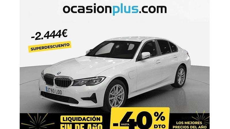 Blanco Usado 2019 BMW 330e Berlina | 24.446 € (Precio justo) - Imagen 1/4