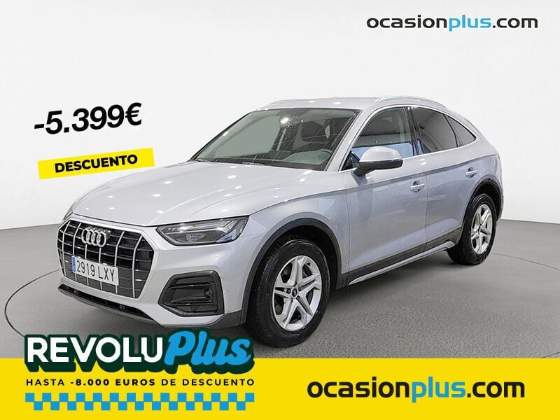 Gris Usado 2022 Audi Q5 Advanced Plus SUV | 41.350 € (Precio justo) - Imagen 1/4