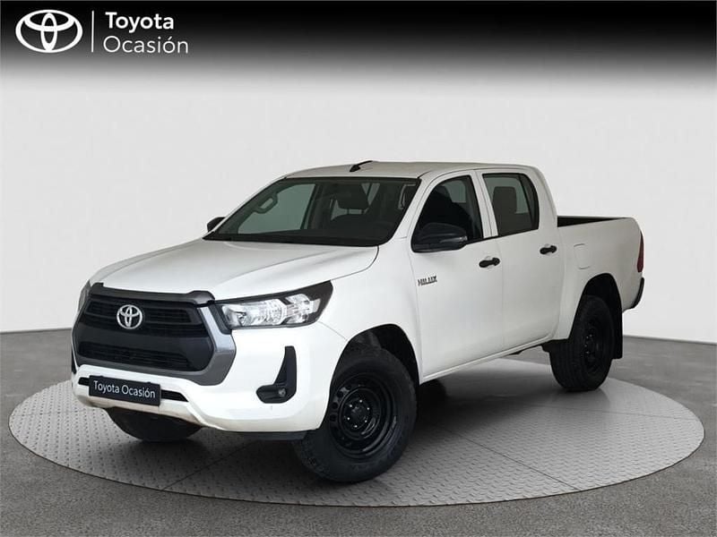 Usado Toyota HiLux 150 CV (110 kW) 2021 Blanco Pickup/Camioneta
