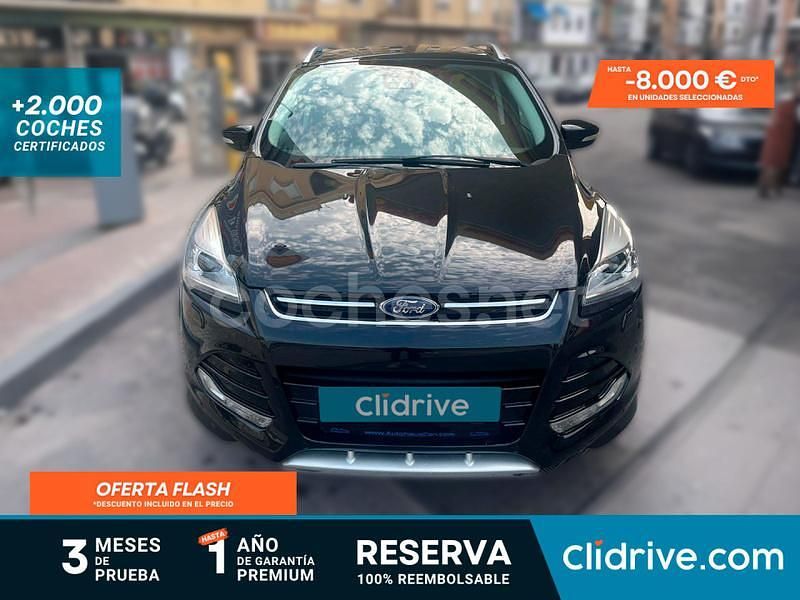Negro Usado 2015 Ford Kuga Titanium SUV | 10.790 € (Buen precio) - Imagen 1/3