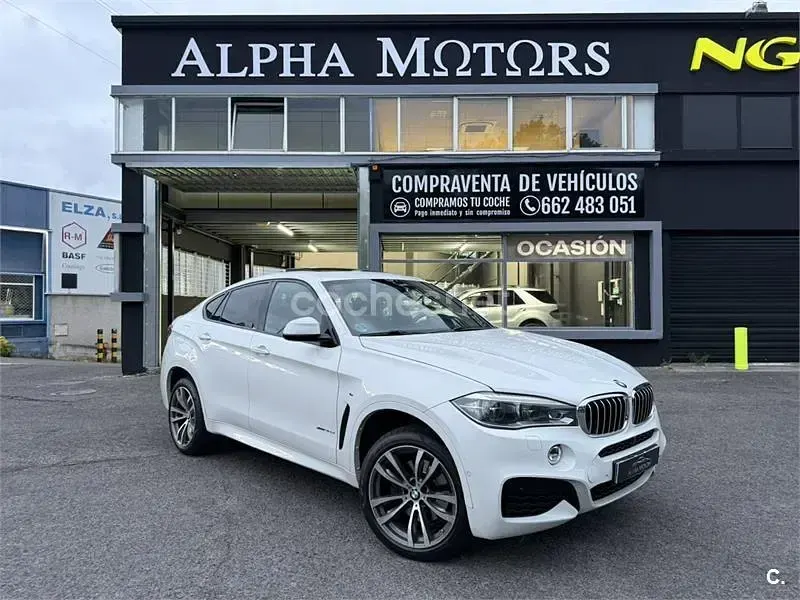 Usado BMW X6 306 CV (225 kW) 2015 Blanco SUV