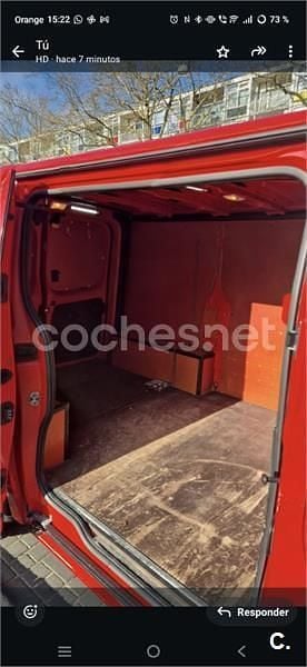 Usado Opel Vivaro 125 CV (91 kW) 2018 Rojo Monovolumen