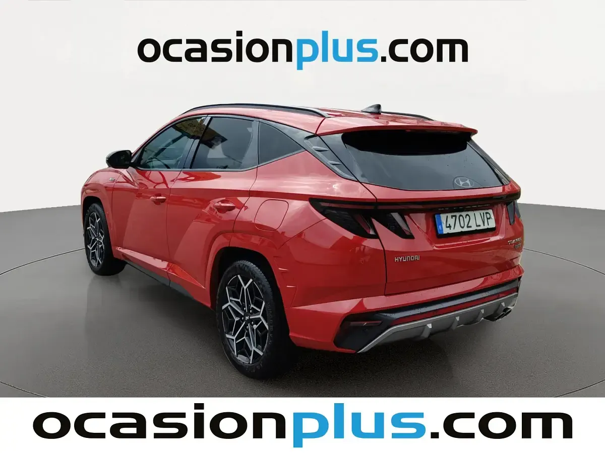 Usado Hyundai Tucson N Line 150 CV (110 kW) 2021 Rojo SUV