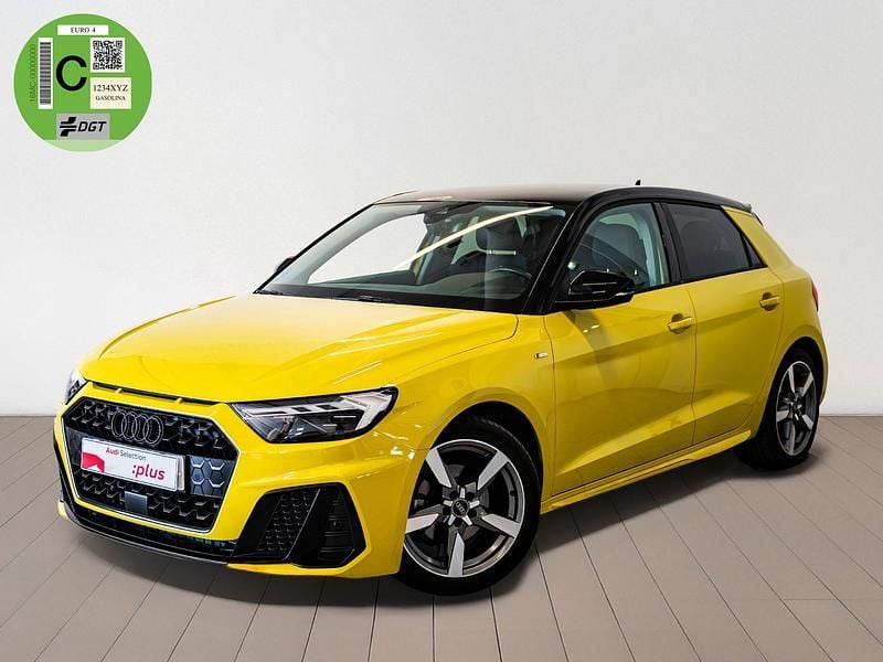 Amarillo Usado 2022 Audi A1 Sportback Black Edition Utilitario | 23.990 € (Precio justo) - Imagen 1/4