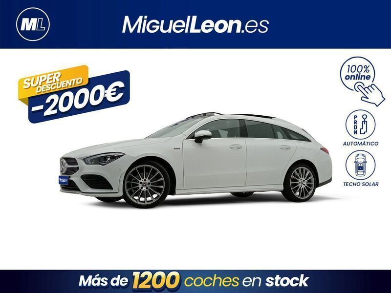 Blanco Usado 2021 Mercedes CLA250 Shooting Brake Familiar | 28.985 € - Imagen 1/3