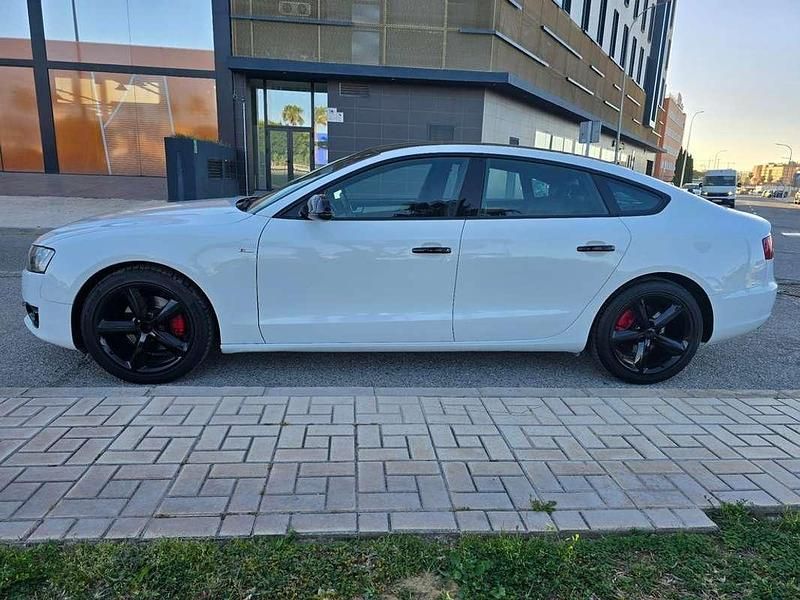Usado Audi A5 Sportback S-Line 170 CV (125 kW) 2010 Blanco Utilitario